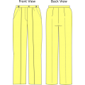 Online Pants Pattern Editing, pleated fronts, 1 week and 10 prints